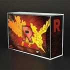 Presale     Pokemon Team Rocket Moltres Upc Acrylic Display Case   Magnetic Lid