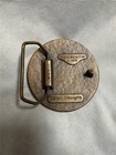 Vintage 1976 Indiana Metal Craft Unicorn Belt Buckle Dege Designs