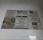 Vintage Emerson Lake   Palmer Radio City Music Hall Poster Flyer Nyc Prog Rock 
