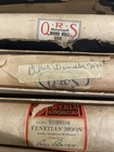  5  Vintage Qrs Imperia Player Piano Word Rolls Lot     Frank Brown Titles
