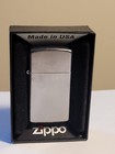Zippo Polished Slim Cigarette Lighter A22 Nib Unfired