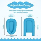 Hug-like Baby Lounger For Newborns 0-24 Months     Snuggle Me Lounger Pillow