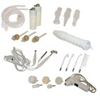 5 In 1 Multifunction Machine Galvanic Brush High Frequency Facial Spa Equipment