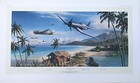 Battle For The Islands By Nicolas Trudgian Autographed By 3 Usmc Fighter Aces