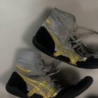 Asics 1083a001 Wrestling Boxing Shoes  Ex-eo Twr900 Us10 5 27 5cm Gray Gold Used