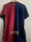 Barcelona 24 25 Home Stadium Jersey Size M  real 