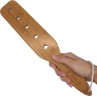 Paddles - 14  1 2  Thick  Wooden Paddle With 5 Airflow Holes  Durable  Lightweig