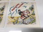 Vintage Lot Of Four  hopalong Cassidy   Paper Napkins - 1950s - Nos