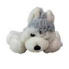 Ganz Webkinz Husky Plush White Gray Stuffed Beans In Feet Puppy No Codes Hm120