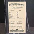 Topps Allen   Ginter 26 Bryce Eldridge San Francisco Giants Rc Tobacco Card  73