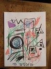 Crayon Abstract Colorful Drawings Bundle Of 11 On 8 5x11 Paper