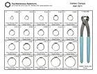 Oetiker One Ear Clamps Stainless With Tool   Tray 41 Pcs