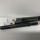 3 X Estee Lauder Double Wear 24h Waterproof Gel Eye Pencil 01 Onyx  Travel Size