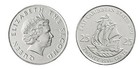 Eastern Caribbean 25 Cents  2010-2022  Km  38a  Mint X 10 Pcs