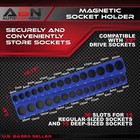 Abn   Magnetic Socket Organizer Tray     Socket Holder Magnetic Tool Organizer