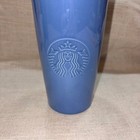 Starbucks Tumbler Cup Blue 12 Oz Reusable Travel Coffee Tea Mug With Lid 2019