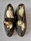 Antique Children   s Leather Strap Shoes C 1910   1930   Early 20th C