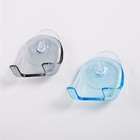  2pcs Wall Razor Holder Plastic Shaver Holder With Strong Suction Cup Razor Rack