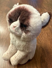 Gund 9  Grumpy Cat Plush Toy Stuffed Animal Siamese Sitting Beige Brown 4040133