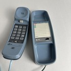    vintage At t Trimline 210 Corded Phone Light Blue Retro Landline 1994