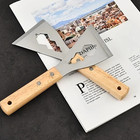 2pcs Stainless Steel Ash Scraper     Thick Multi-use Cleaning   Cement Shovel Tool