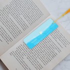 100 Pcs Blank Paper Book Page Marks Bookmarks With 100 Pcs Tassel For Crafts