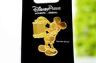 Disney Parks Mickey Mouse Gold Collectible Trading Pin Licensed Exclusive New