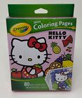 Crayola Hello Kitty Sanrio Mini Coloring Pages Set 80 Sheets   Washable Markers