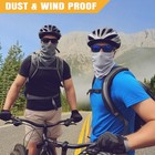 Upf50   Neck Gaiter Cooling Sun Uv Protection Face Mask Balaclava Earloop Scarf