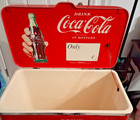 Vintage Style Nostalgia Logo Coca Cola Vending Machine Look Cooler Ice Chest