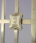 Unusual Charles Fox William Iv Sterling Silver Teapot Stand Jackson Crest 1836