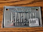 Las Vegas Nevada  Kid s Metal Bike License Plate Michael About 2  X 4  New