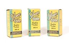 Three  3  Silvertone 201a Tubes With Original Boxes   Sleeves    All Test Strong