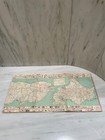 Vintage Japan Travel Map Folding Brochure Showa Retro Rare Collectible Guide