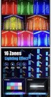 Bonvenon 600w Rgbw Led Stage Strobe Light - 960 Leds With 16-zone Chasing  Nib 