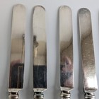 6 Reed   Barton Modern Art Dinner Knives  Circa 1904 No Monogram 9  Silverplate
