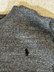Polo Ralph Lauren Sweater Mens Large Gray Cotton Crewneck Knit Pullover Preppy
