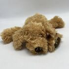 Ty Classic Calhoun Puppy Dog Floppy Tan Brown 13  Plush 2003 Tysilk W tag
