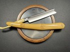 Vintage 9 16    Raised Spine A f  Bannister Straight Razor Shave Ready Usa
