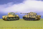 Corgi 1 90 Sherman Vs King Tiger 2-piece Set
