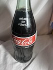 Rare Vintage Coca-cola coke 32oz  1 Qt  Glass Bottle W red Label 1970 s Unopened