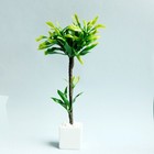 Dollhouse Miniature 1 6 Scale Green Potted Plants Flowers Outdoor Garden 11 5 