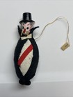 Vintage Occupied Japan 1950 s Dracula Vampire Halloween Ornament 4  Christmas Jd