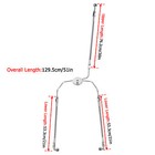 10 -12  Handlebar Braided Brake Line Kit For Harley 1999-2002 Road Glide Non-abs