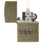 Zippo Windproof Lighter Classic Zippo Antique Stamp Brass  28994 