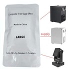 6bags Cold Spark Machine Ti Powder 200g Bag 3-5m Range Stage Effectoutdoor 1 2kg