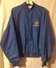 Vintage 1970 s 1980 s Cedar Point Light Nylon Jacket Blue Sandusky Ohio M l