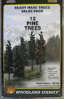 Woodland Scenics Tr1582 Ready Made 12 Pine Trees  6  To 8      7  3  15 Ship