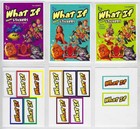 2021  what If   Wacky Packages Set Of 15 Different Wrapper Stickers White Backs