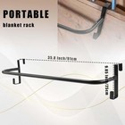 36 Inch Blanket Rack With Tack Rack portable Blanket Bar For Hang Horse Blanket